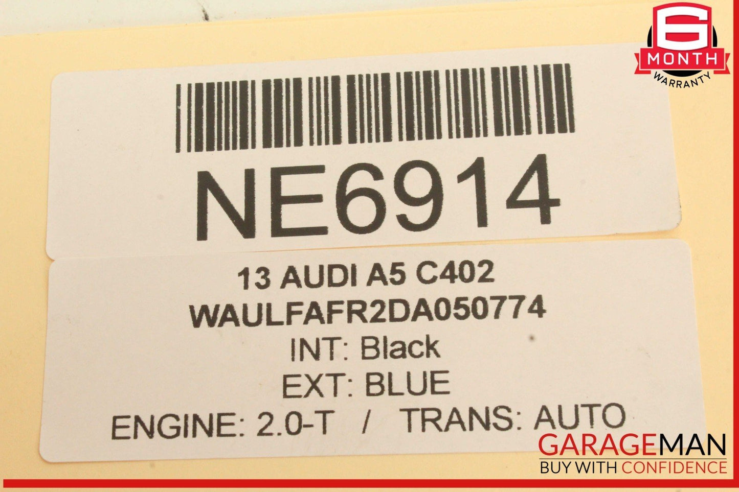 13-17 Audi A5 Q5 A4 A6 Engine Starter Motor Bosch 12V 06H911021A OEM