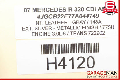 06-12 Mercedes R320 R500 GL450 ML450 Front Left Side Door Controller Module