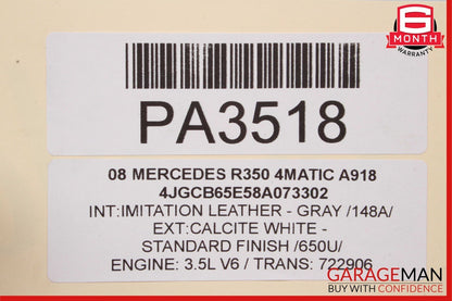 06-13 Mercedes R350 ML350 GL450 Transmission Transfer Case Gear Box OEM