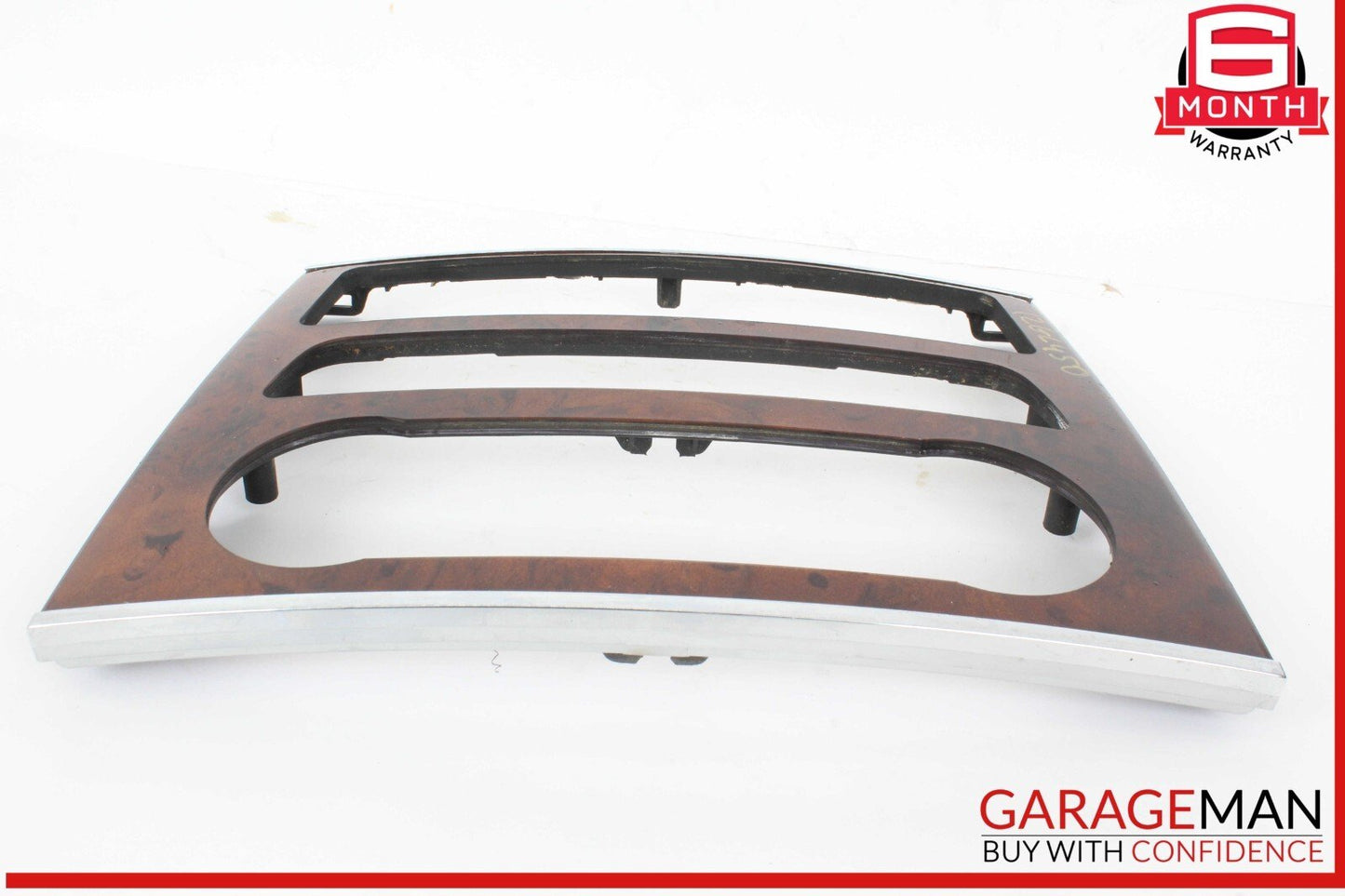 06-12 Mercedes X164 GL450 4MATIC Center Console Control Trim Panel Wood Bezel