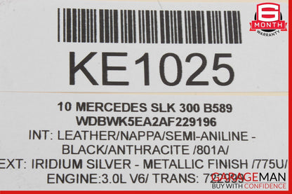 07-11 Mercedes R171 SLK300 SLK350 Front Right Seat Belt Seatbelt Retractor OEM