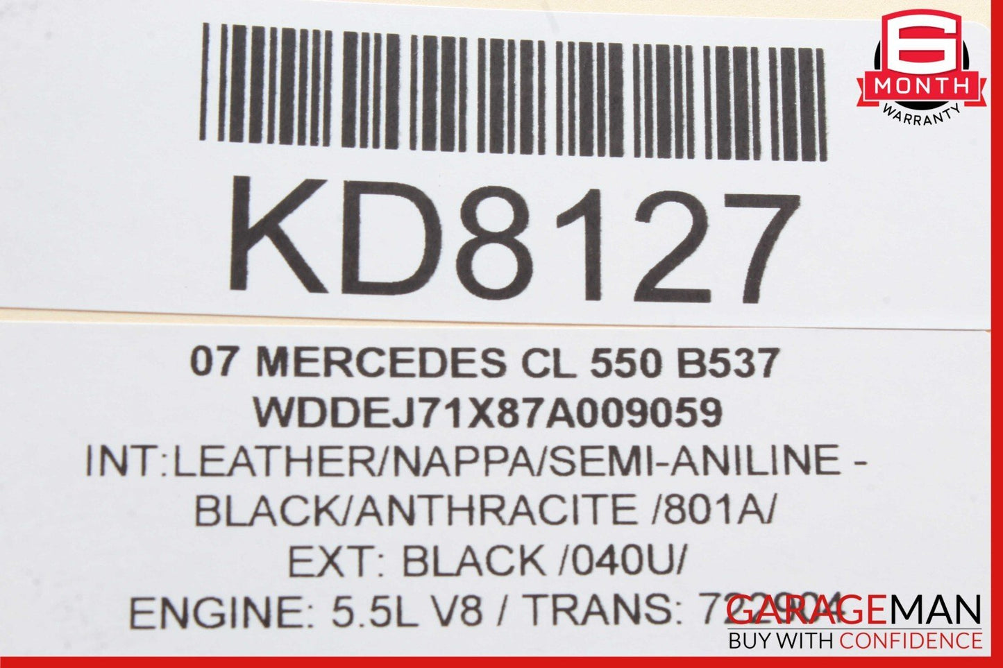 07-13 Mercedes W216 CL550 S63 AMG Bluetooth Communication Control Module OEM