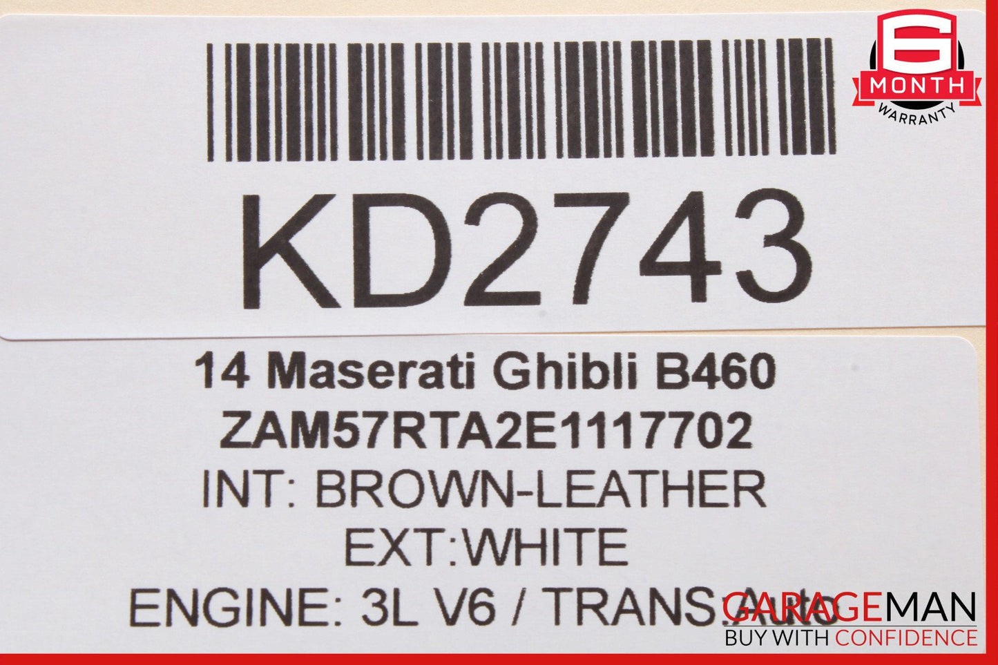 14-17 Maserati Ghibli Gauge Dash Speedometer Trim Pad Cover Black OEM