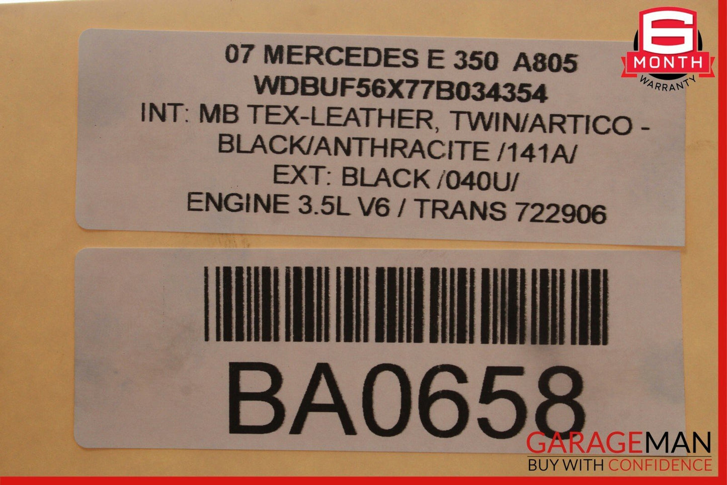 03-09 Mercedes W211 E350 E320 E500 Front Left Side Door Control Module Unit