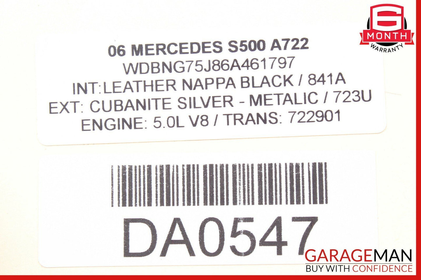 03-06 Mercedes W220 S500 Front Right Seat Belt Seatbelt Receiver Buckle Black