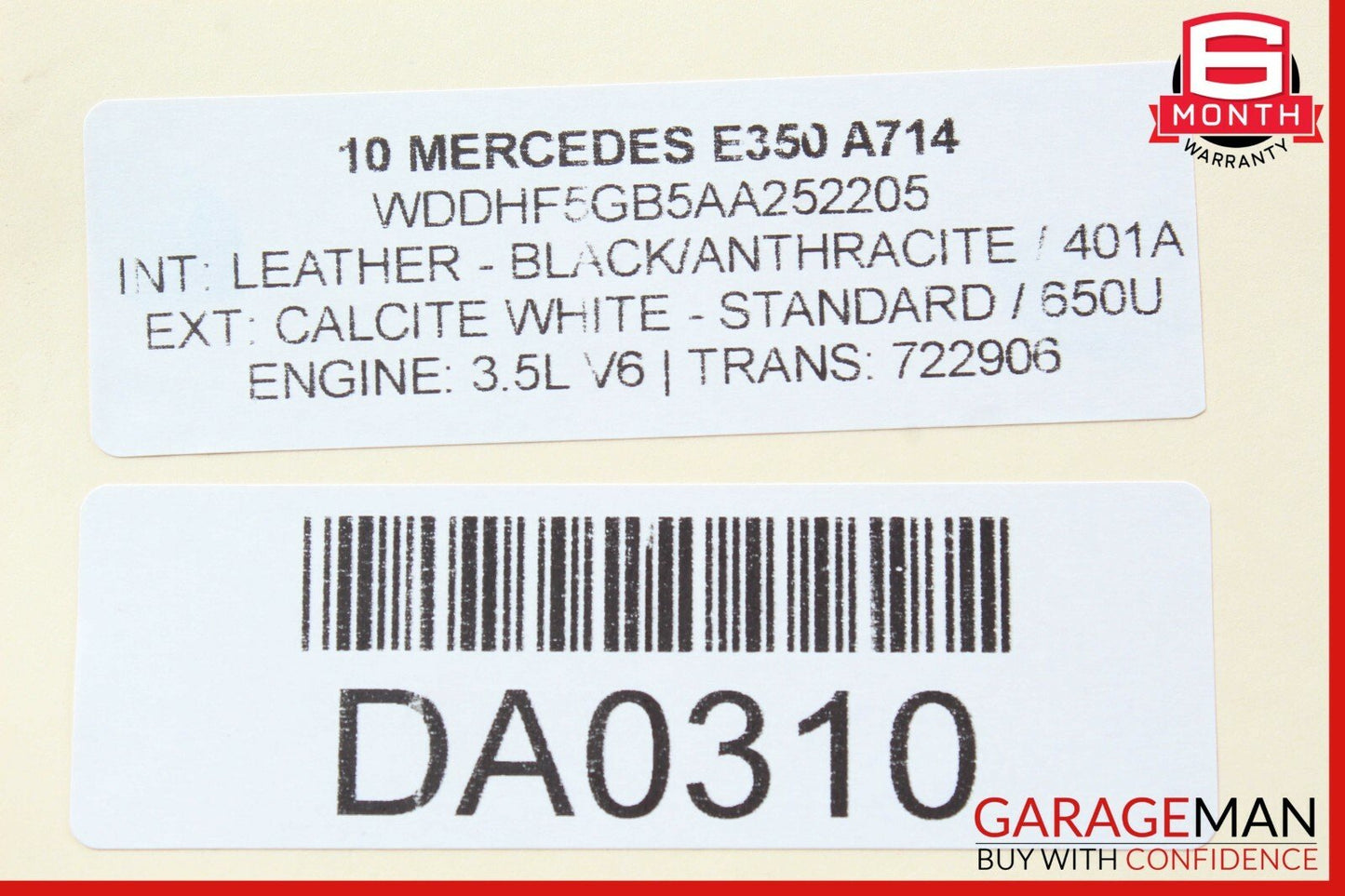 10-16 Mercedes W212 E350 E550 Front Right Top Upper Control Arm 2123302811 OEM