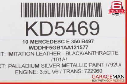 08-18 Mercedes W212 E350 CLS400 C300 Rear Left Side Door Lock Latch Actuator