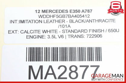 10-17 Mercedes W212 E350 E400 Rear SAM Fuse Box Module Relay Assembly OEM