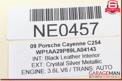 08-10 Porsche Cayenne 957 3.6L V6 Cylinder Head Timing Chain Cover 03H109147G
