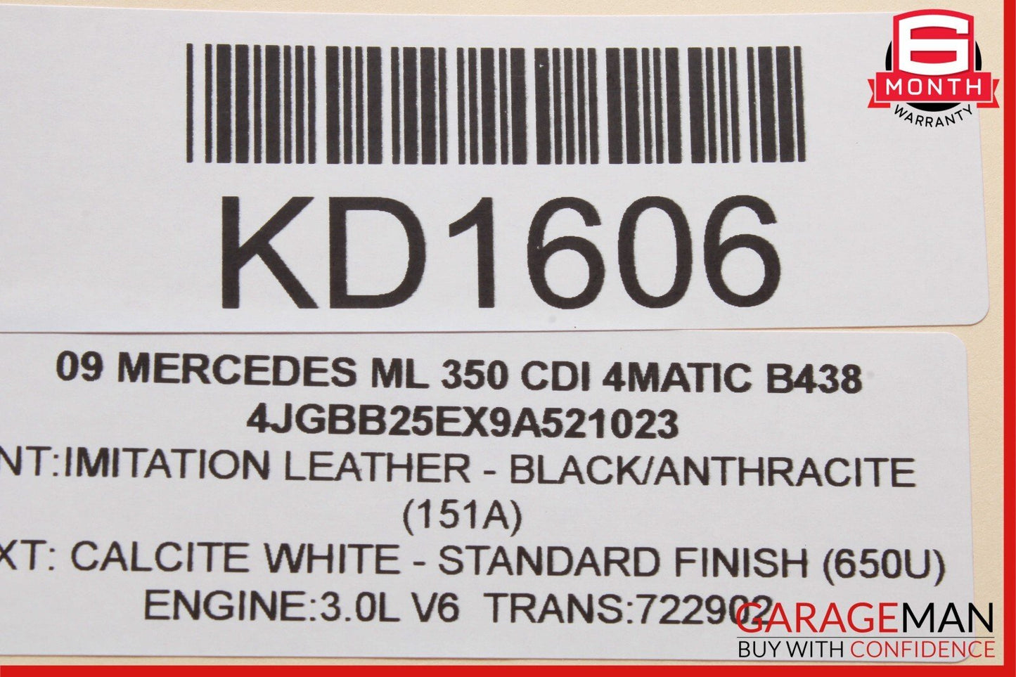 06-13 Mercedes W164 ML350 ML550 R350 TPMS Tire Pressure Controler Module OEM