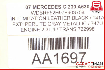 01-07 Mercedes W203 C230 C32 AMG Front Right Side RWD Lower Control Arm OEM