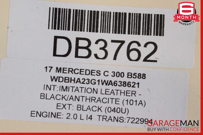 15-17 Mercedes W205 C300 C350e Front Right or Left Side Top Upper Seat Cushion