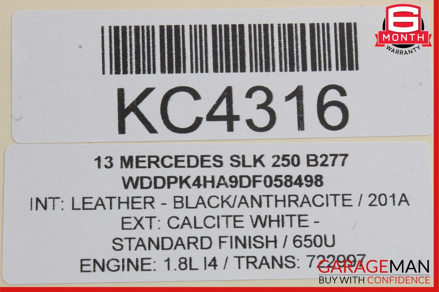 12-15 Mercedes R172 SLK250 Sirius Satellite Radio Receiver Control Module OEM
