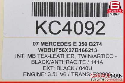 03-09 Mercedes W211 E350 E500 Rear Right Door Lock Actuator Side Keyless Go OEM