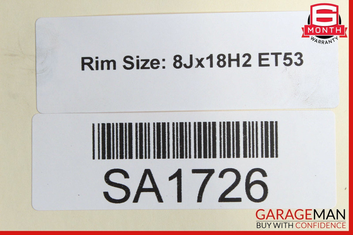 07-08 Mercedes GL450 ML350 Left or Right Side Wheel Rim 8Jx18H2 ET53