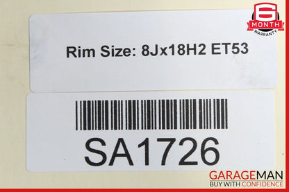07-08 Mercedes GL450 ML350 Left or Right Side Wheel Rim 8Jx18H2 ET53