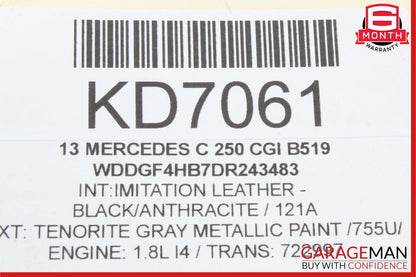 08-14 Mercedes W204 C250 C350 C63 AMG Front Left Side Door Lock Latch Actuator