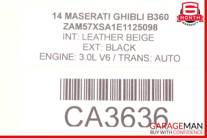 14-17 Maserati Ghibli Front Right / Left Side Shock Absorber Spring Strut OEM