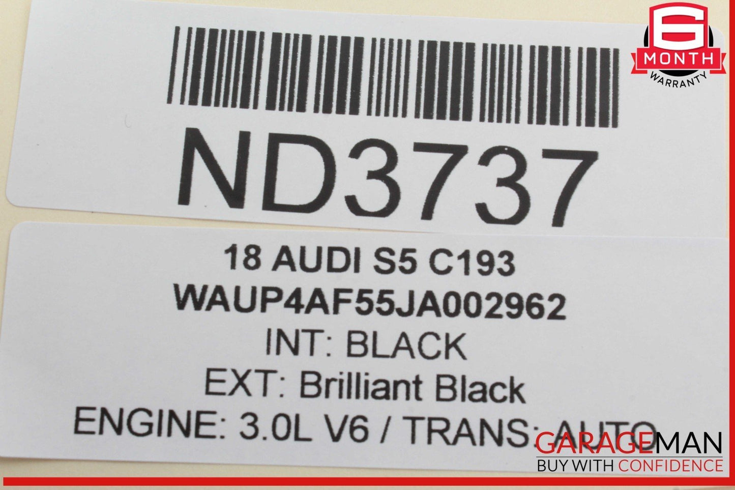 17-24 Audi S5 RS5 A4 Main Body Relay Fuse Box 8W0971845AH OEM