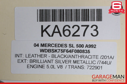 03-11 Mercedes R230 SL500 Right Passenger Side Door Lock Latch Actuator OEM