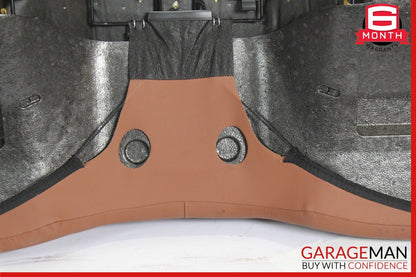 14-17 Maserati Ghibli M157 Rear Bench Lower Bottom Seat Cushion Cover Brown OEM