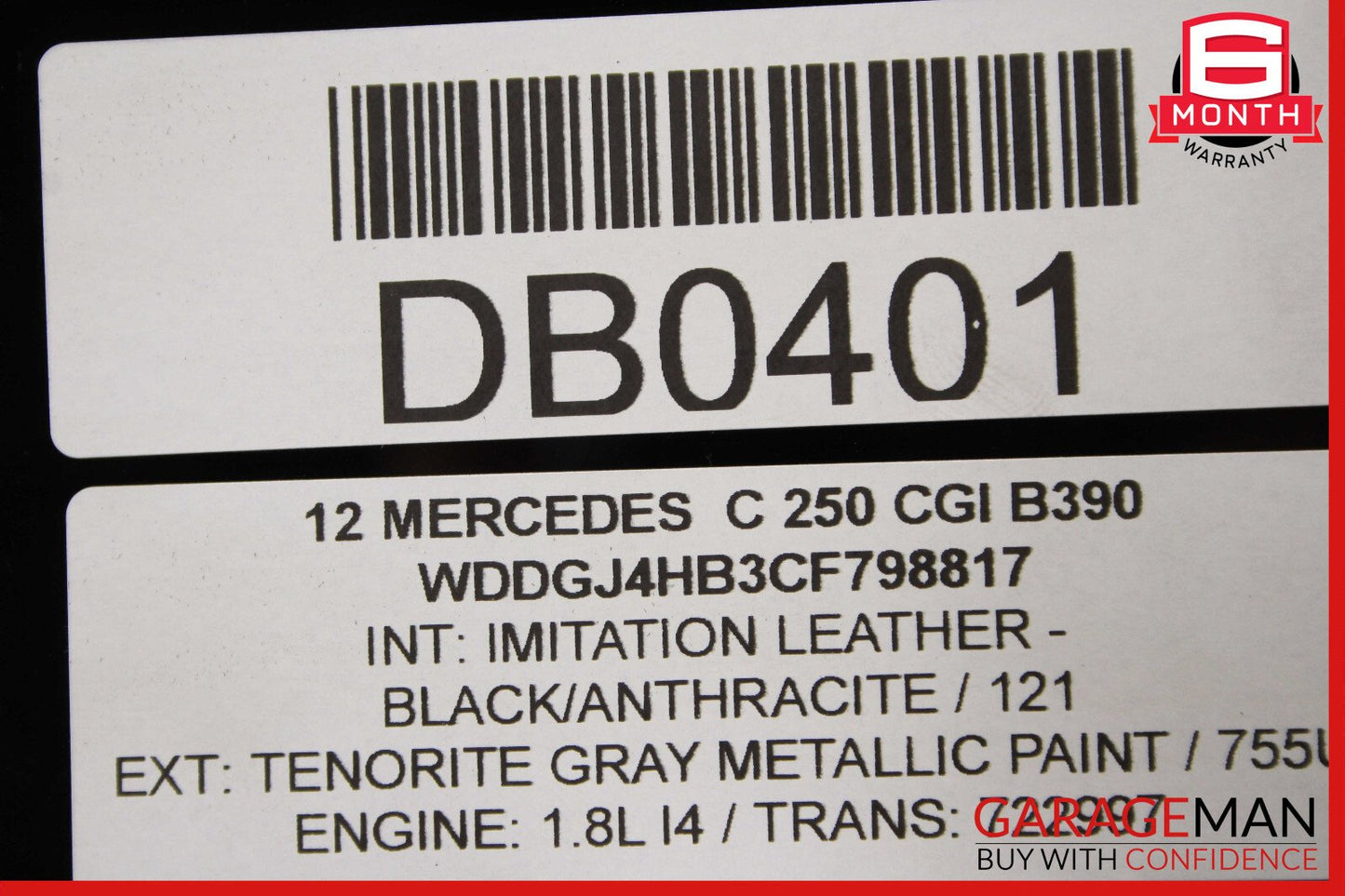 10-17 Mercedes W207 E350 C250 Coupe Center Middle Panoramic Roof Glass Panel OEM