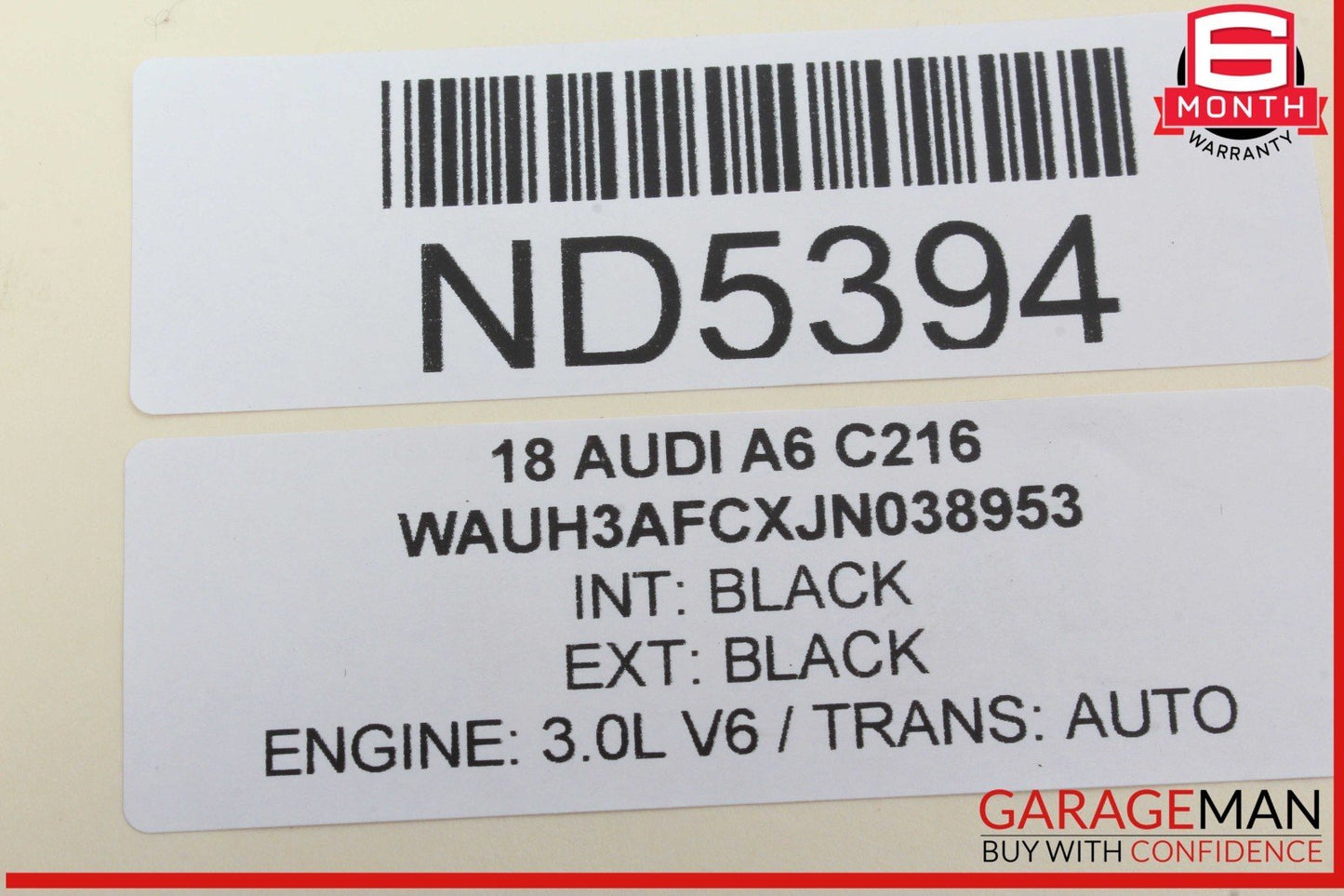12-18 Audi A6 SQ5 Front Right Passenger Side Window Regulator Motor 8K0959802B
