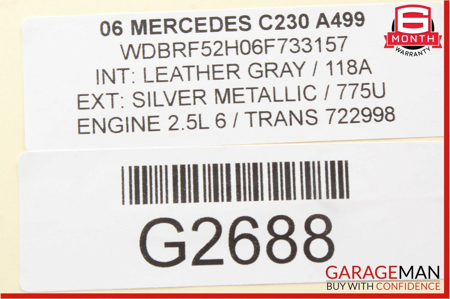 01-07 Mercedes W203 C230 C55 AMG Front Left Side Door Computer Control Module