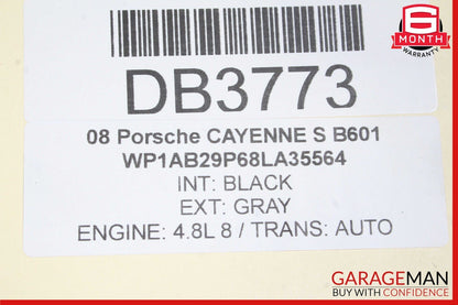 03-10 Porsche Cayenne 955 957 Front Top Sun Roof Sunroof Frame Glass Panel Assy