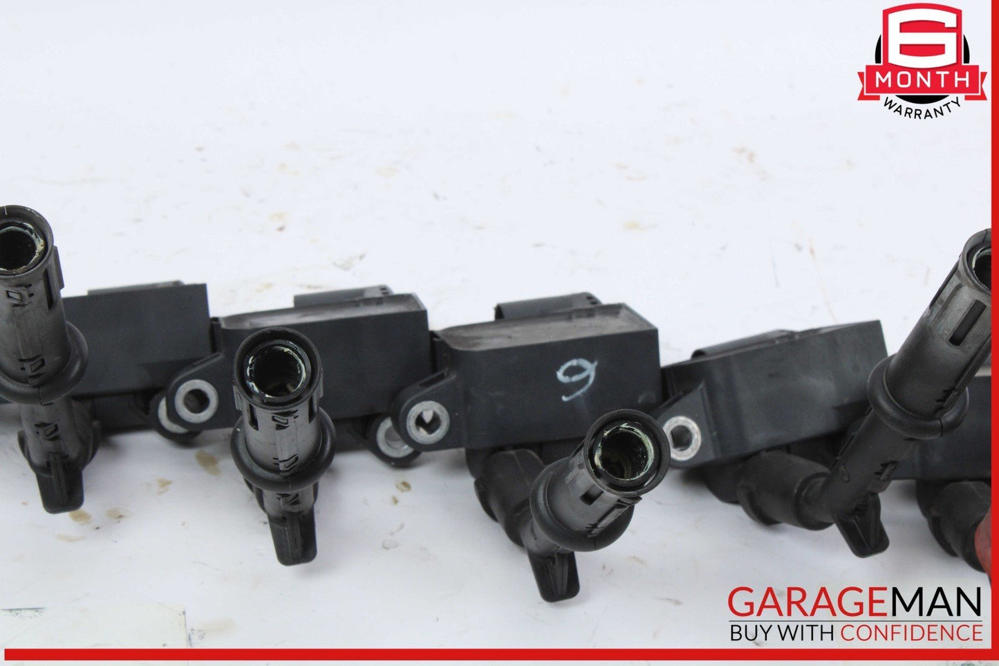 11-20 Mercedes X166 GL450 GL550 Engine Ignition Coil Spark Plug Set of 8 Pc OEM
