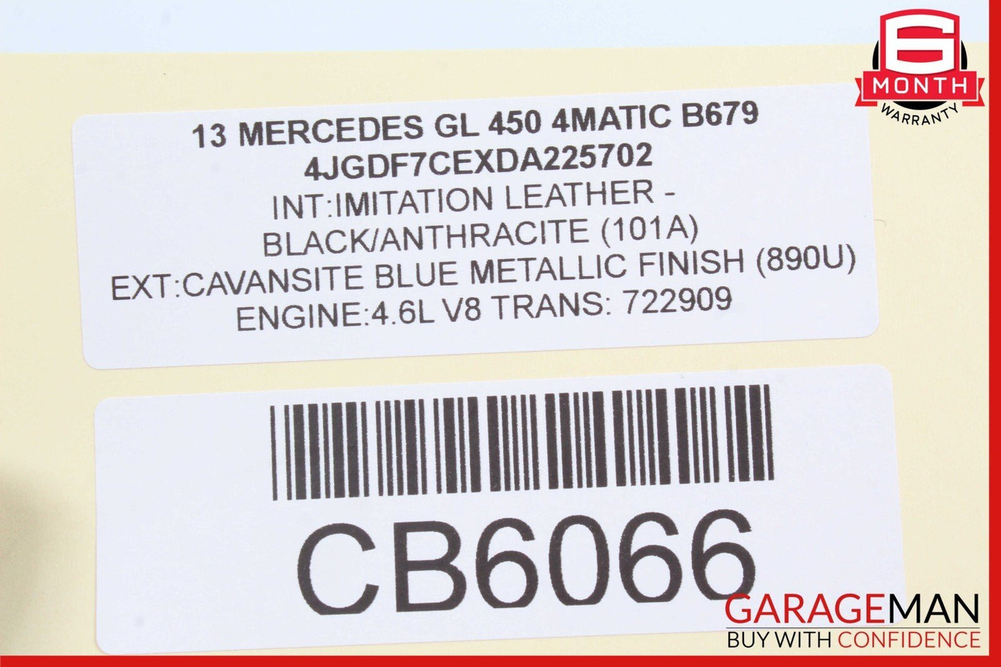 2013 Mercedes X166 GL450 ML550 ML350 Instrument Speedometer Cluster OEM
