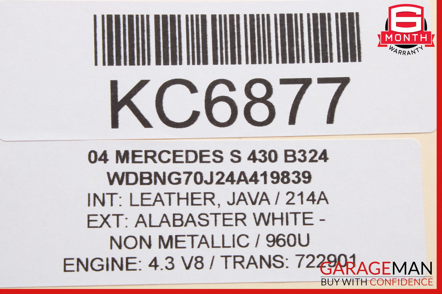00-06 Mercedes W220 S430 E500 E55 Voice Command Control Module OEM