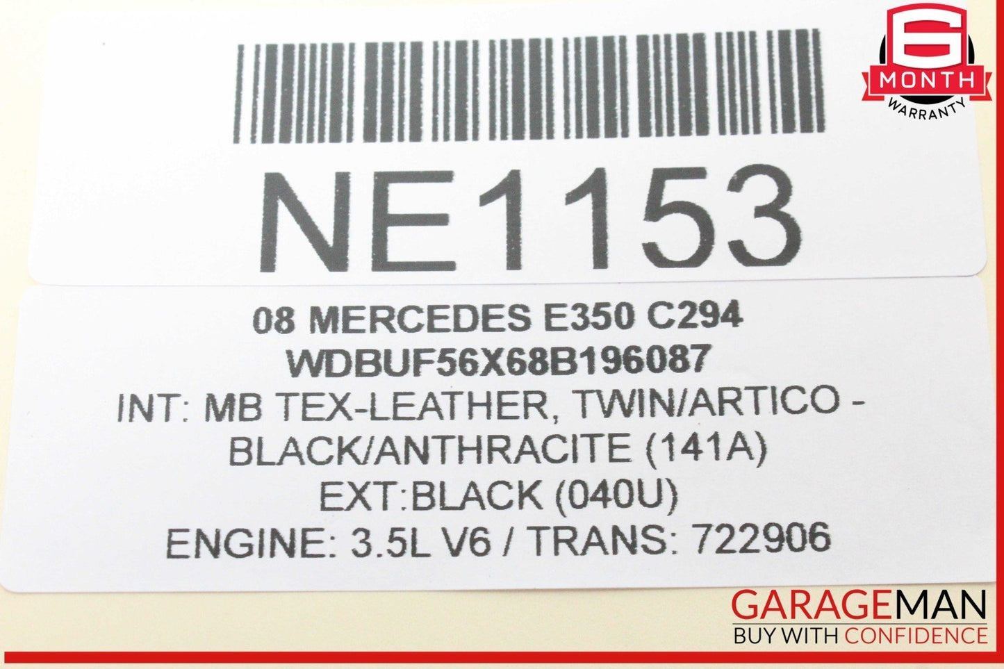 03-09 Mercedes W211 E350 ML350 Sirius Satellite Radio Receiver 2118703389 OEM