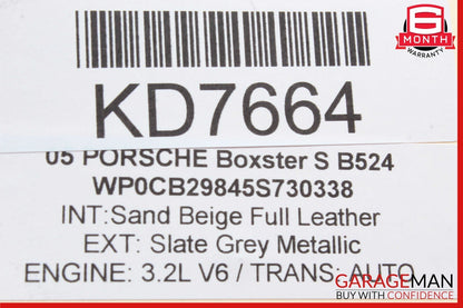 97-05 Porsche Boxster S Carrera 996 Rear Left or Right Lower Control Arm Track