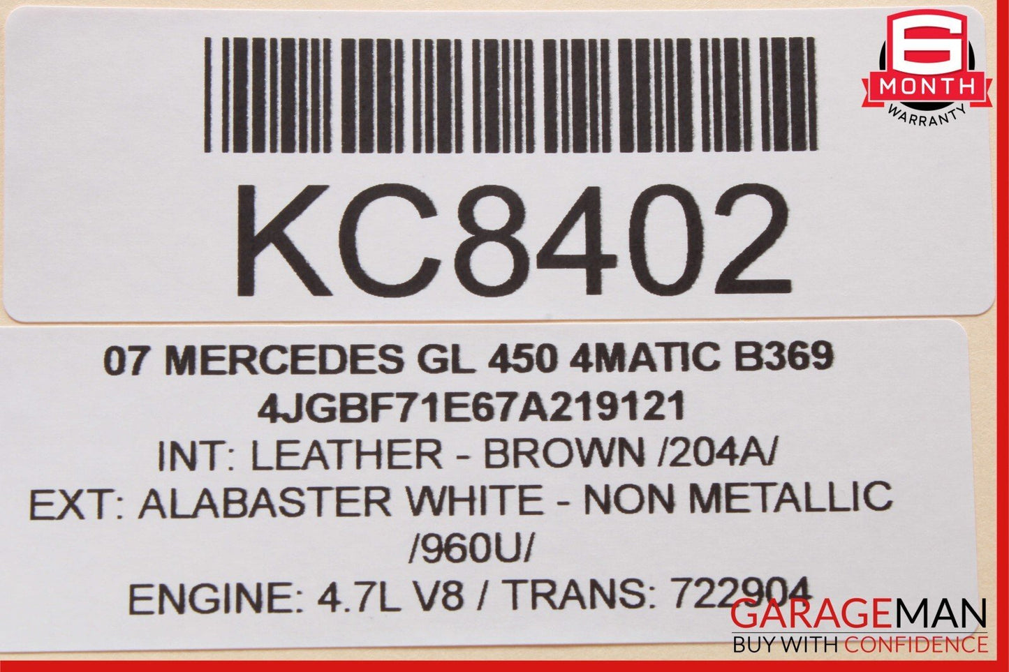 07-12 Mercedes X164 GL450 4MATIC Rear Right & Left Seat Fold Control Switch OEM