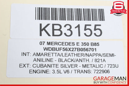03-11 Mercedes CLS350 E350 SL500 RWD Front Left Side Lower Wishbone Control Arm