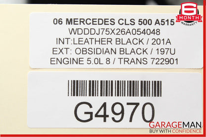 03-11 Mercedes CLS500 E350 GL450 Front Right Seat Control Controller Module OEM