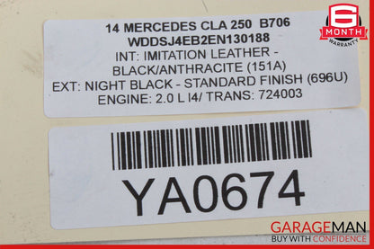 14-18 Mercedes W117 CLA250 GLA250 Engine Starter Motor 2709060700 OEM