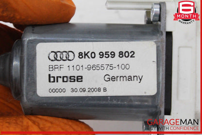09-16 Audi A4 A5 S4 S5 Front Right Side Window Regulator Motor 8K0959802 OEM