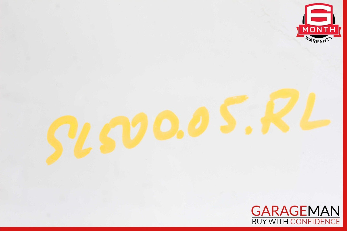 03-12 Mercedes R230 SL500 SL55 AMG Rear Left Side Quarter Window Glass Clear