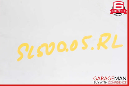 03-12 Mercedes R230 SL500 SL55 AMG Rear Left Side Quarter Window Glass Clear