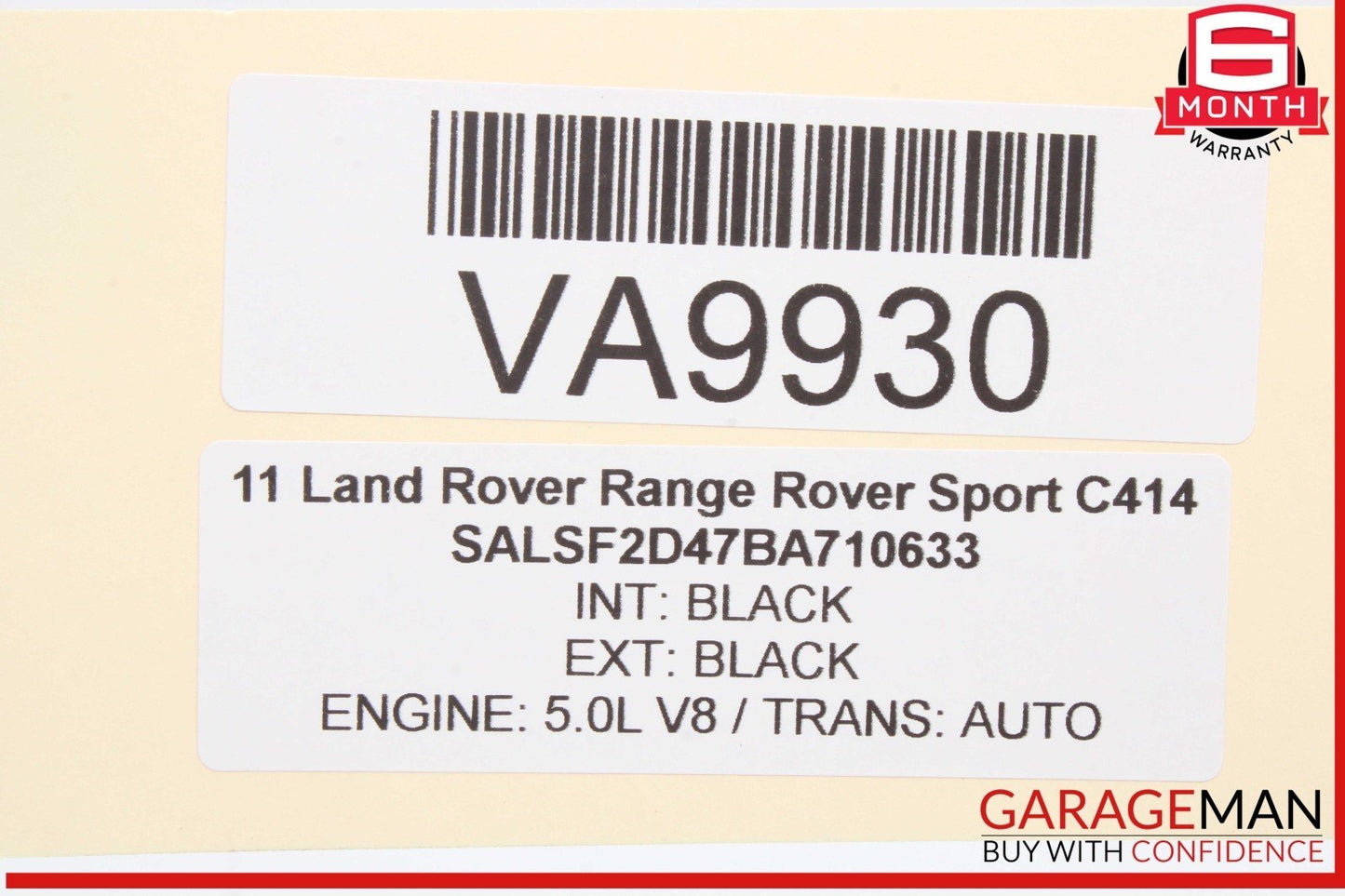 06-13 Land Rover Range Rover Sport Front Driveshaft Propeller Prop Shaft OEM