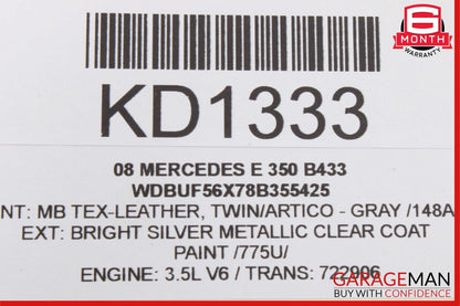 03-09 Mercedes W211 E350 E500 Rear Left Driver Side Door Lock Actuator OEM