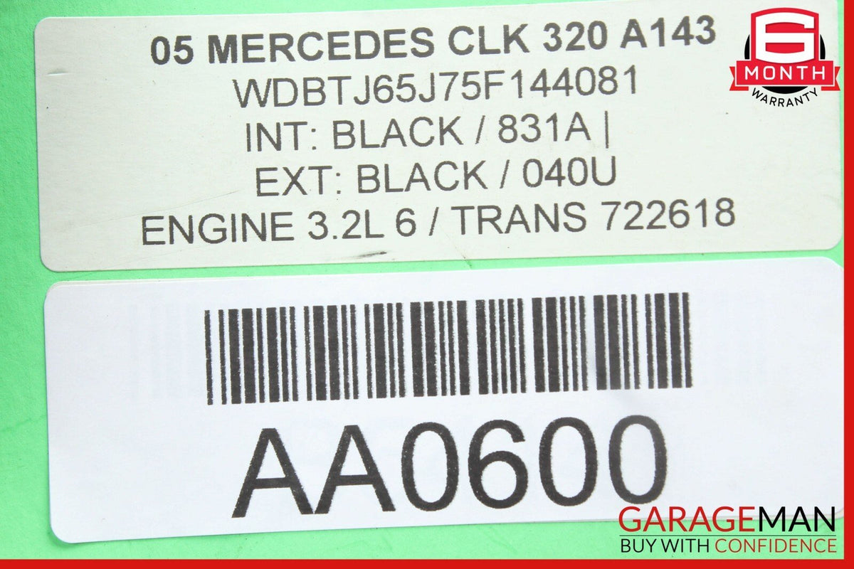 03-12 Mercedes CLK320 S430 SL500 C55 AMG Voice Communication Control Module Q4