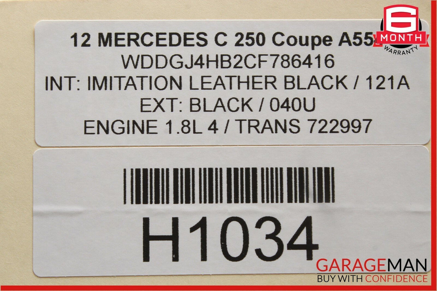 08-14 Mercedes W204 C250 Front Left Driver Side Curved Wishbone Control Arm