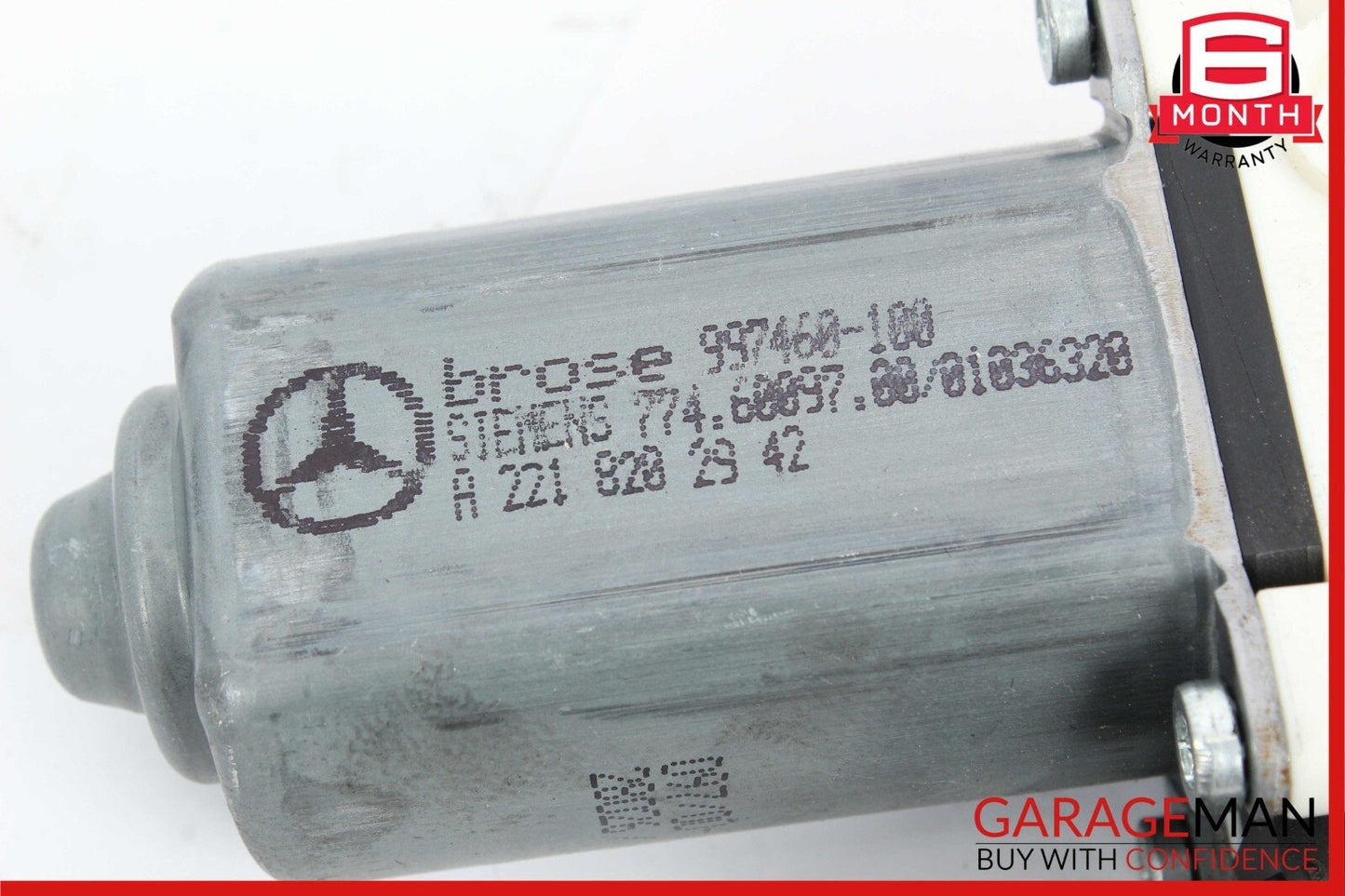 07-13 Mercedes W221 S550 S63 AMG Rear Left Side Door Window Regulator Motor OEM