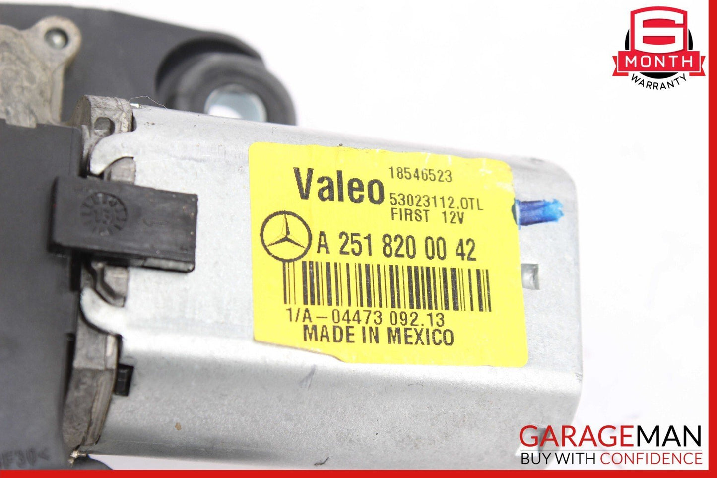 06-13 Mercedes X166 GL450 ML500 R350 Rear Glass Windshield Wiper Motor Unit OEM