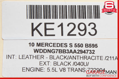 10-13 Mercedes W221 S550 S400 Rear Sam Fuse Box Relay Module Control OEM
