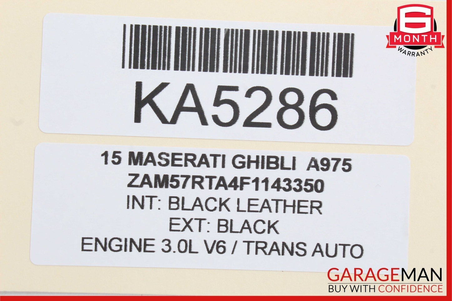 14-17 Maserati Ghibli V6 Engine Motor Guard Shield Cover Trim Panel OEM