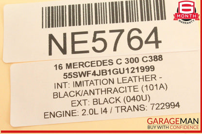 15-20 Mercedes W205 C300 C400 GLC300 Dash Headlight Switch 2059057007 OEM